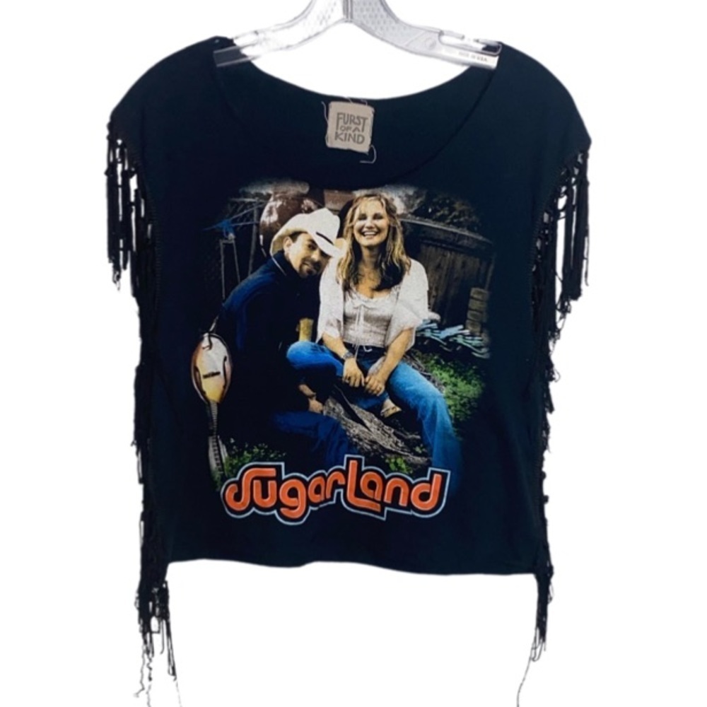 Furst Of A Kind Vintage Sugar Land Country Band concert black t-shirt Size M-L